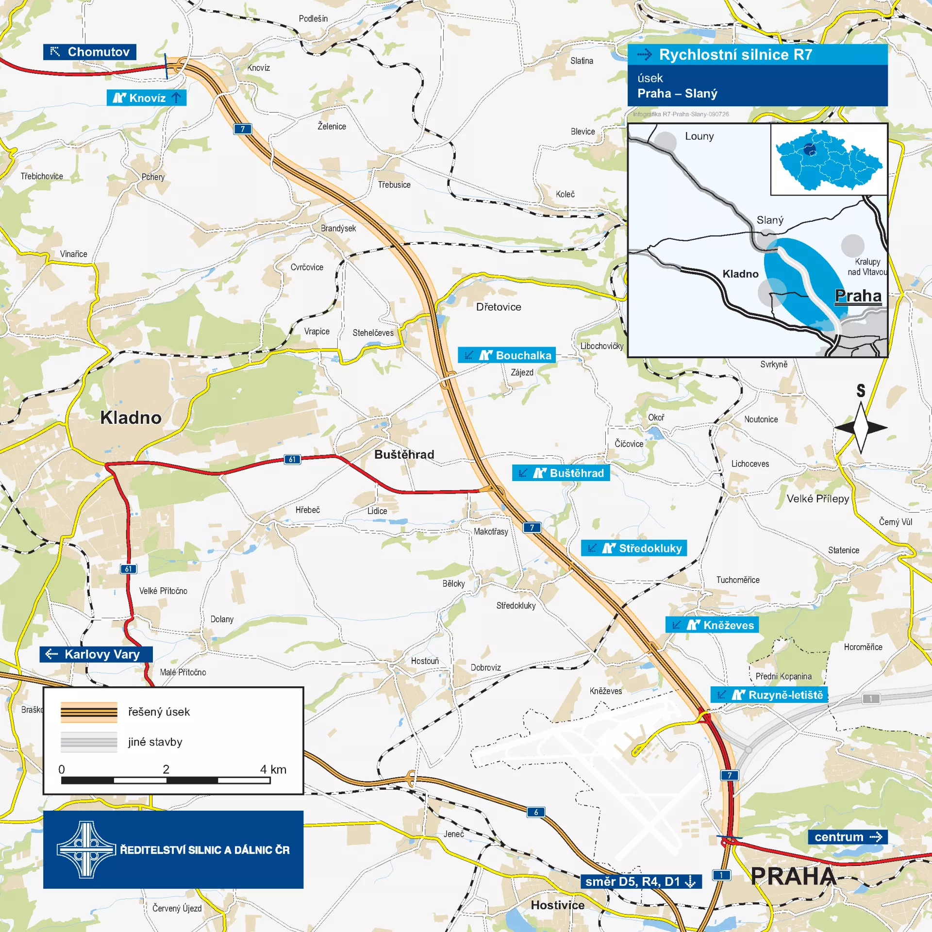 Praha – Slaný (17,2 km)